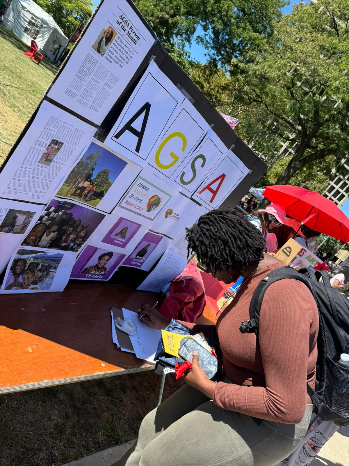 AGSA UIC Student Organization Fair