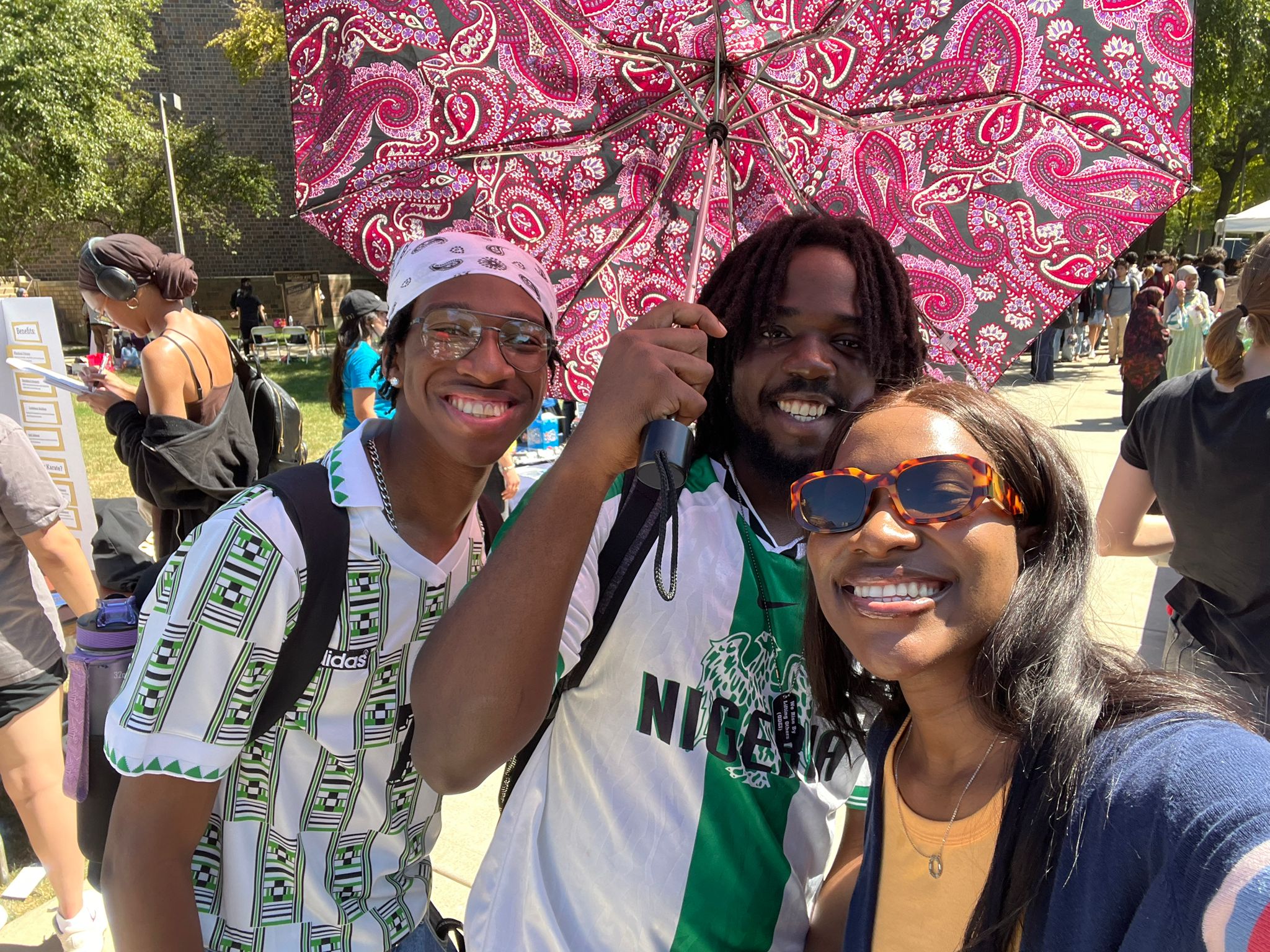 AGSA at the UIC Student Organization Fair, 2024